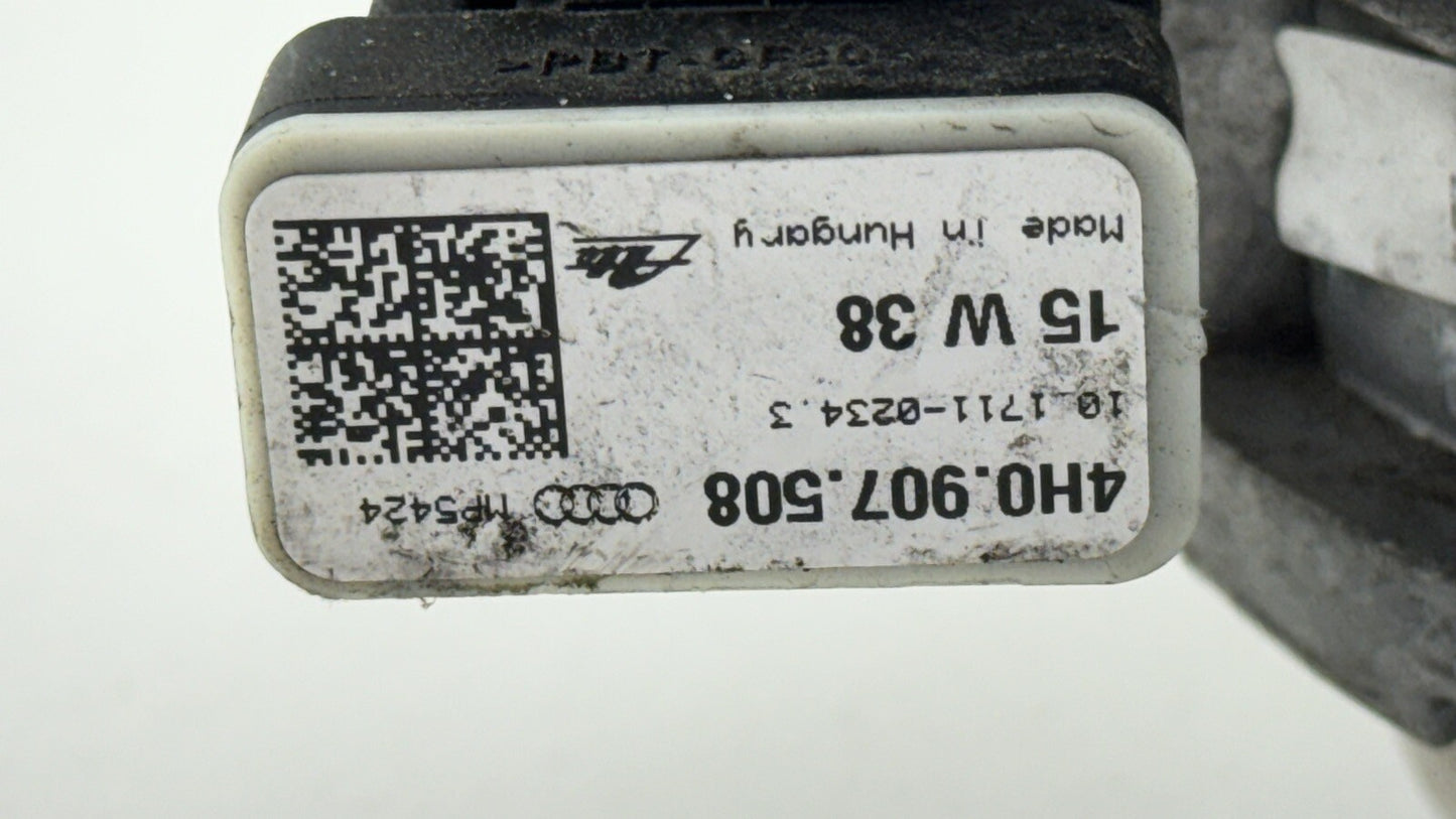 15-18 AUDI A8 4.0L DRIVER LEFT ENGINE MOUNT SUPPORT BRACKET 4H0199255AA OEM