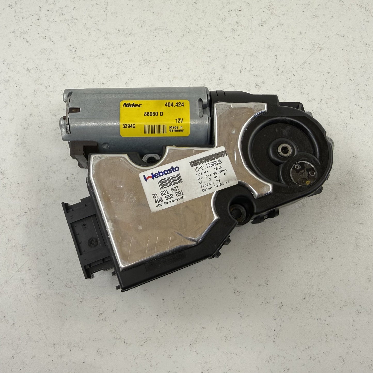 2014-2018 Bentley Flying Spur Sunroof Sun Roof Glass Motor Left Side OEM