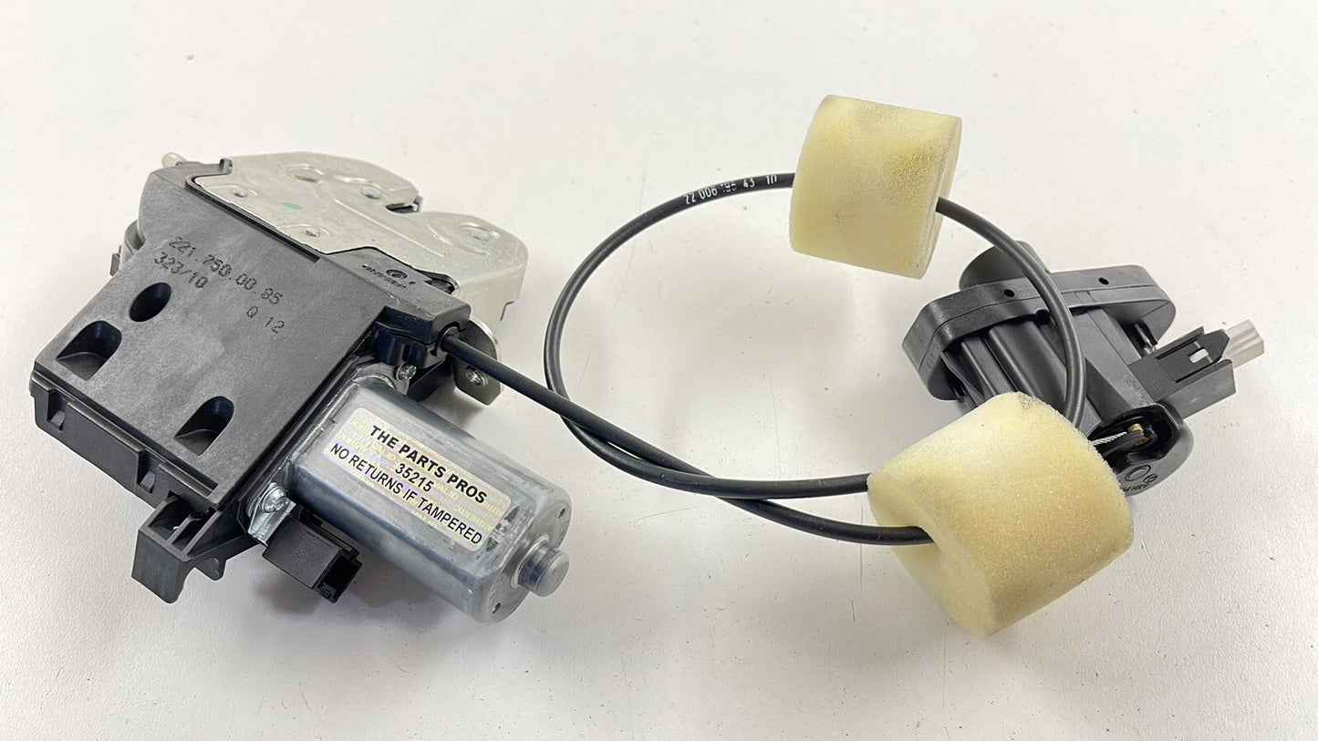 07-13 MERCEDES BENZ S550 W221 TRUNK LATCH LOCK ACTUATOR MECHANISM ASSEMBLY OEM