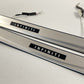 16-24 INFINITI Q50 LEFT RIGHT FRONT DOOR STEP SILL ILLUMINATED SCUFF PLATE OEM