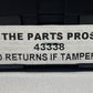 06-10 BMW M6 E63 E64 BODY CONTROL MODULE HIGH GATEWAY BCM KGM 9221109 OEM