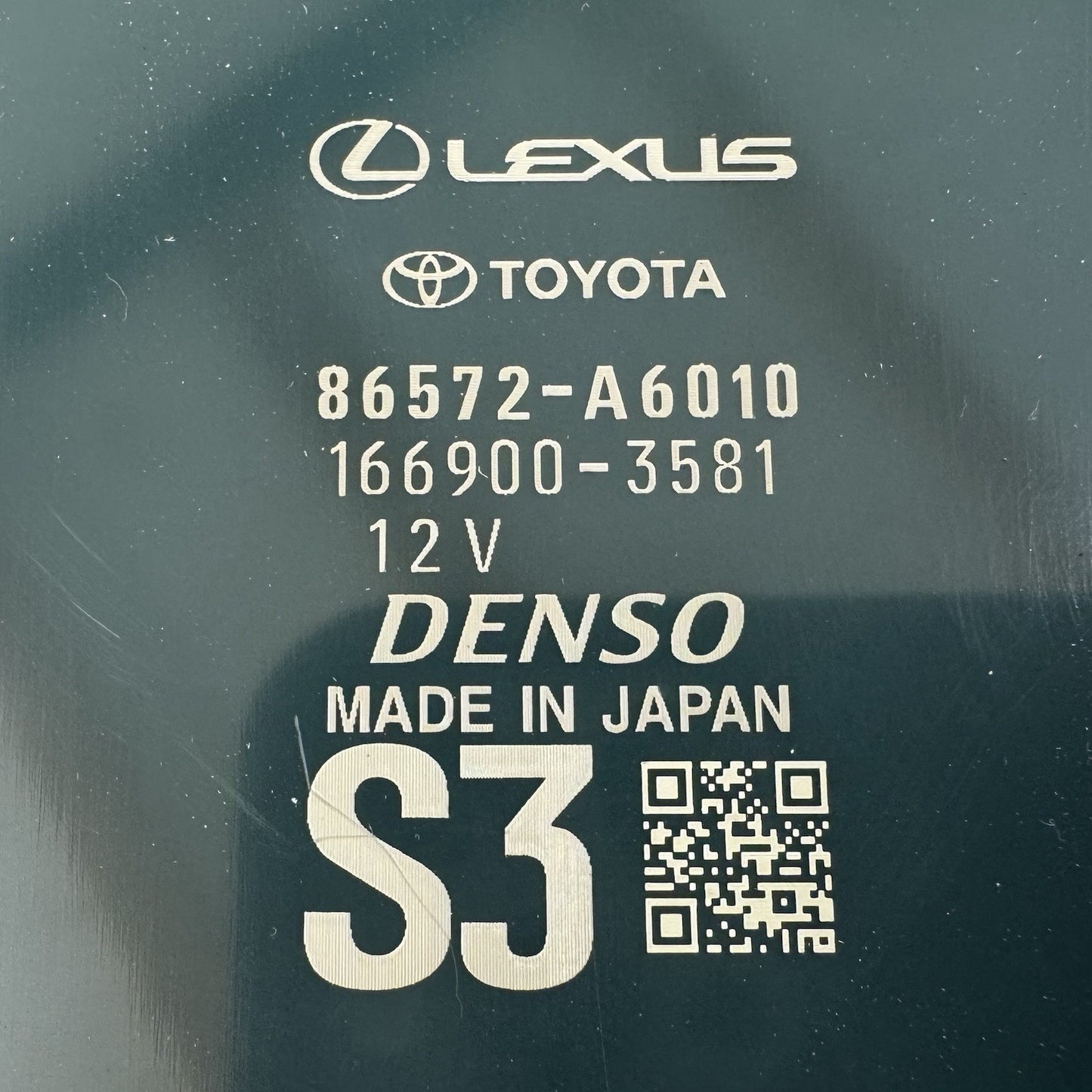 25-26 Toyota Camry Park Assist Clearance Sonar Control Module 86572-A6010 OEM