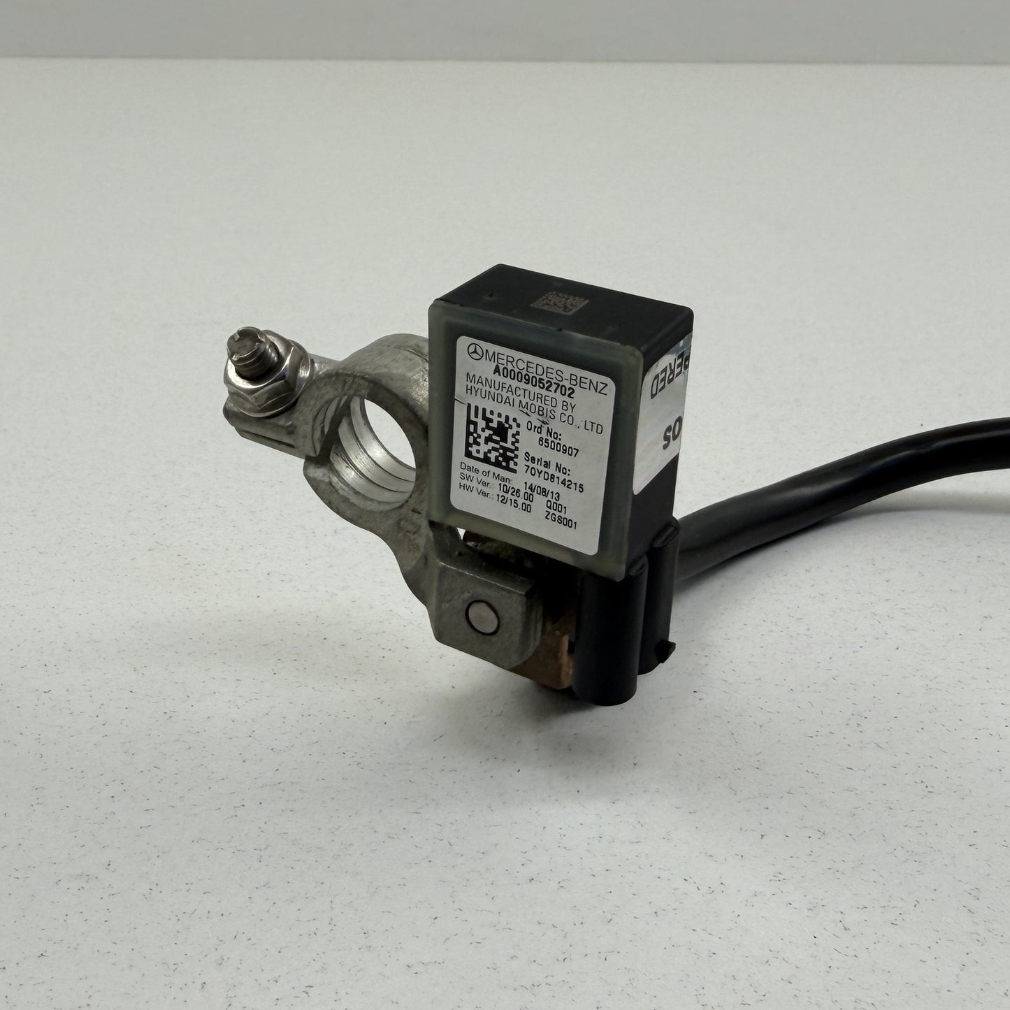 2008-2014 Mercedes C250 W204 Negative Battery Terminal Ground Cable Sensor OEM