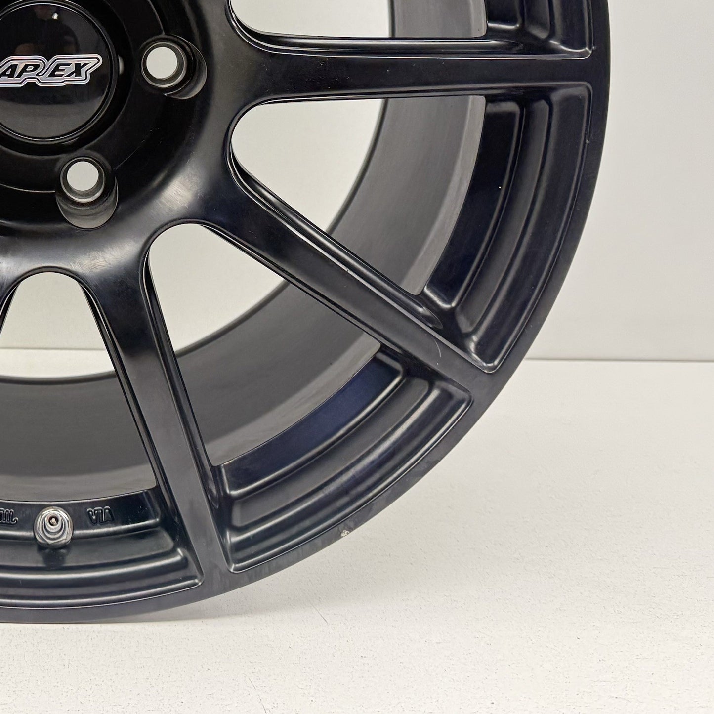 Apex SM-10 Wheel Rim 18" 18x11 +57 Offset 5x120.65 Bolt Pattern Satin Black