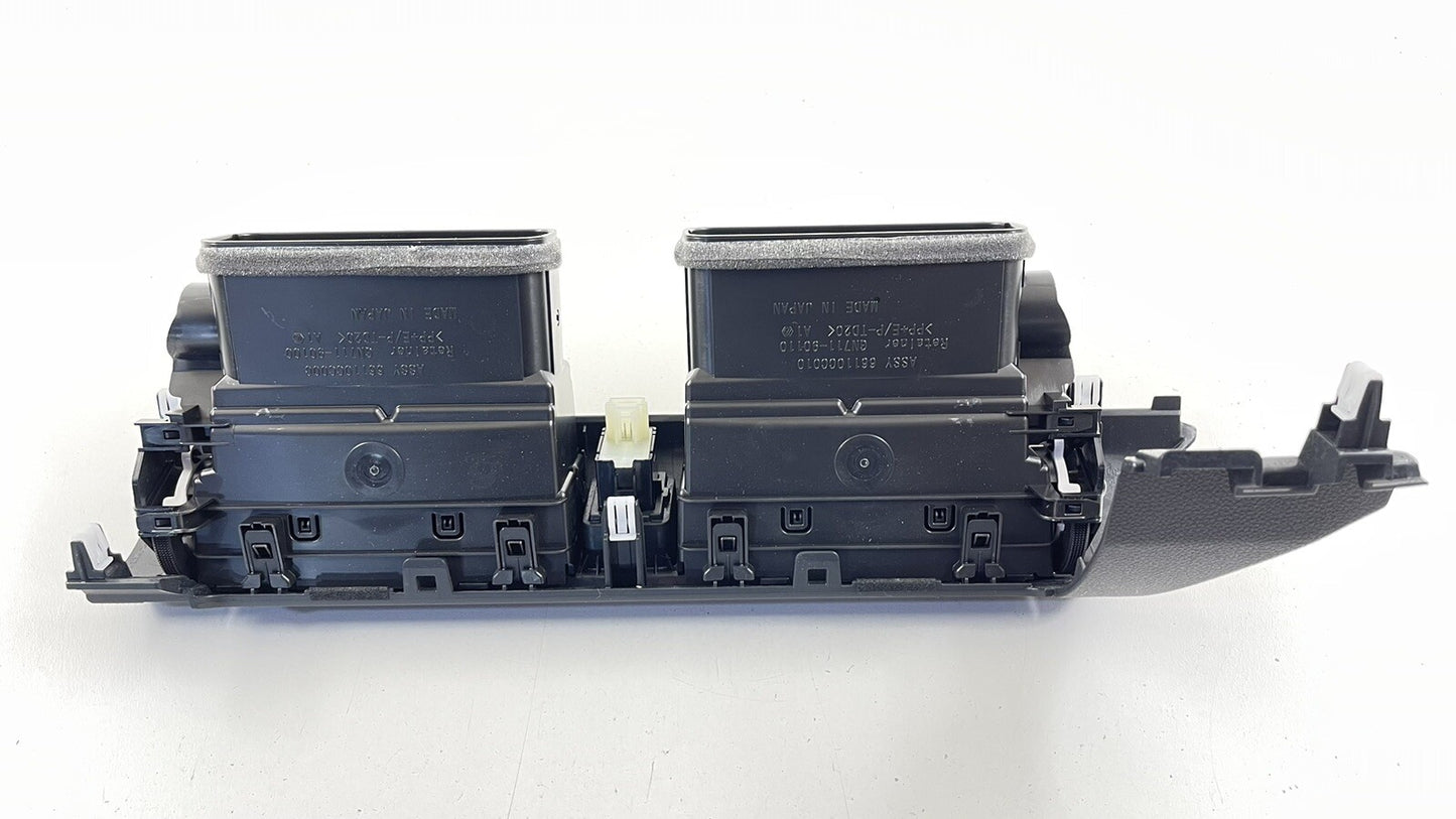 22-23 TOYOTA GR86 DASH CENTER AIR VENT GRILLE GRILL TRIM W/ HAZARD SWITCH OEM