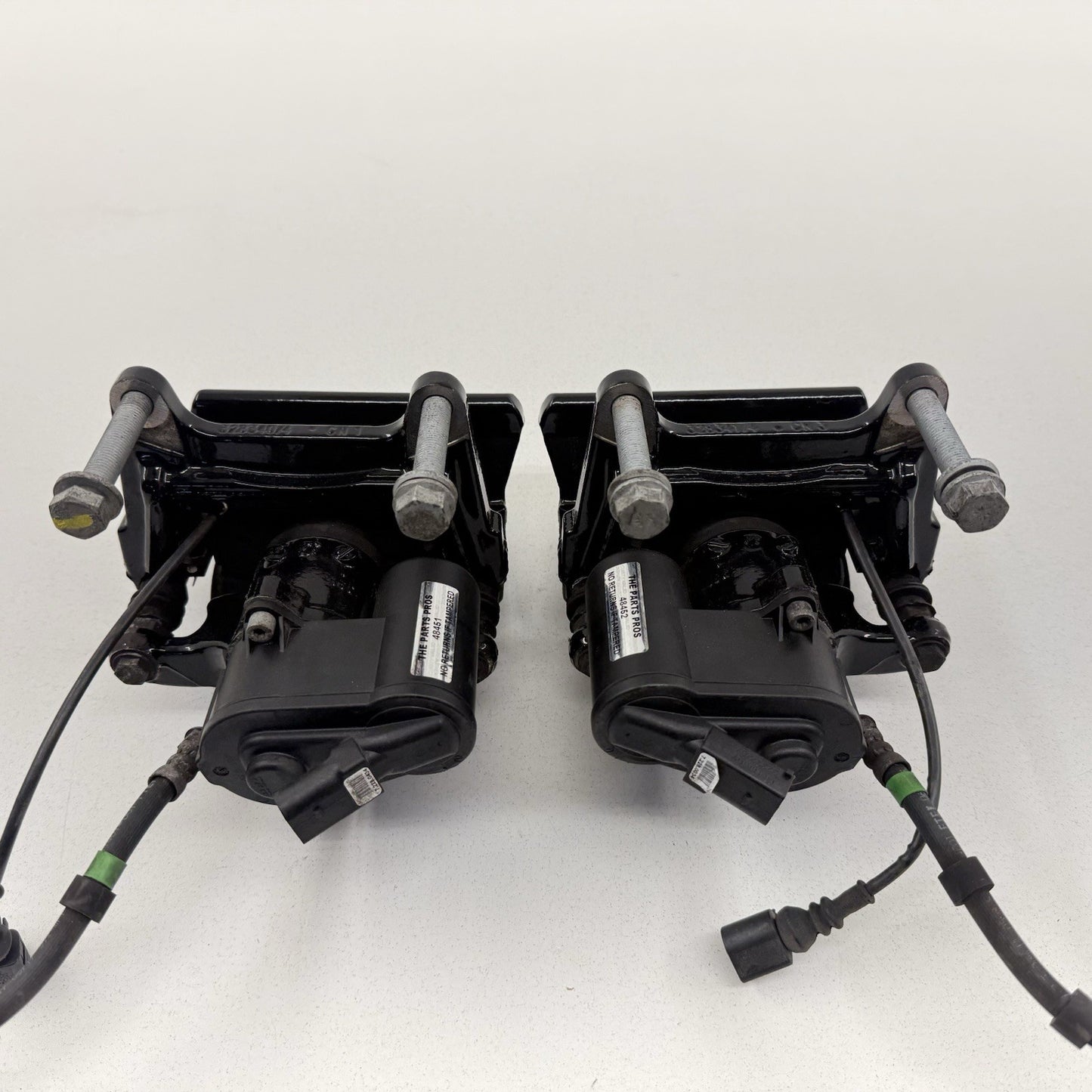 13-18 Bentley Flying Spur Rear Brake Caliper Parking Brake Actuator Pair OEM