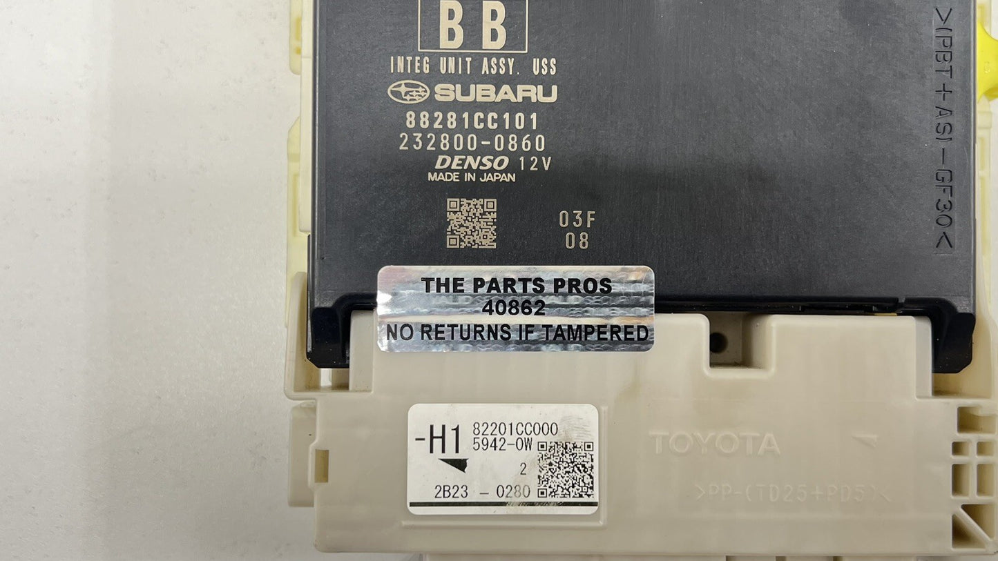 22-23 Toyota GR86 Integrated Body Control Module Fuse Relay Junction Box OEM