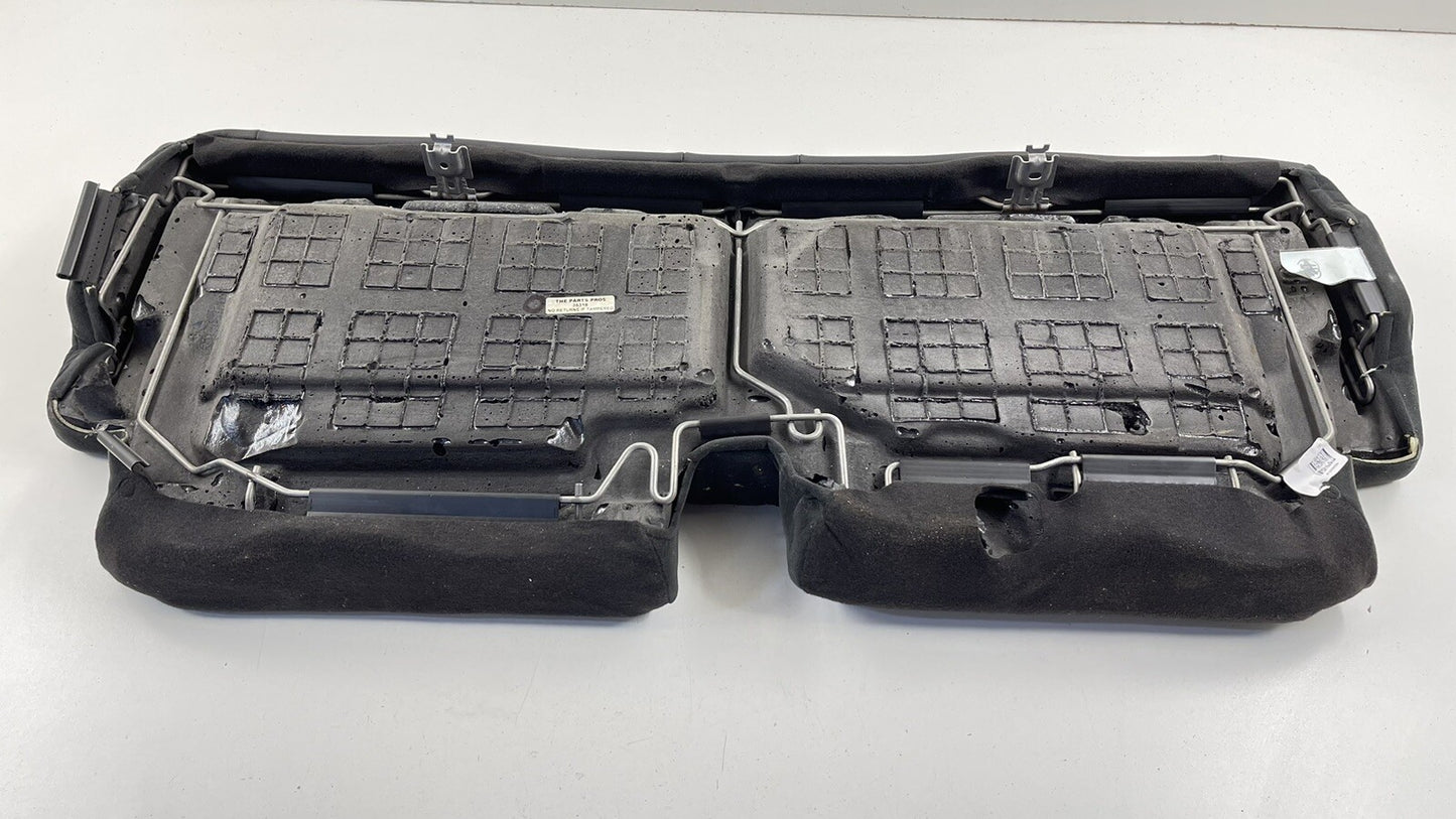 17-20 ACURA MDX REAR 3RD ROW LOWER SEAT CUSHION COVER LEATHER BLACK OEM