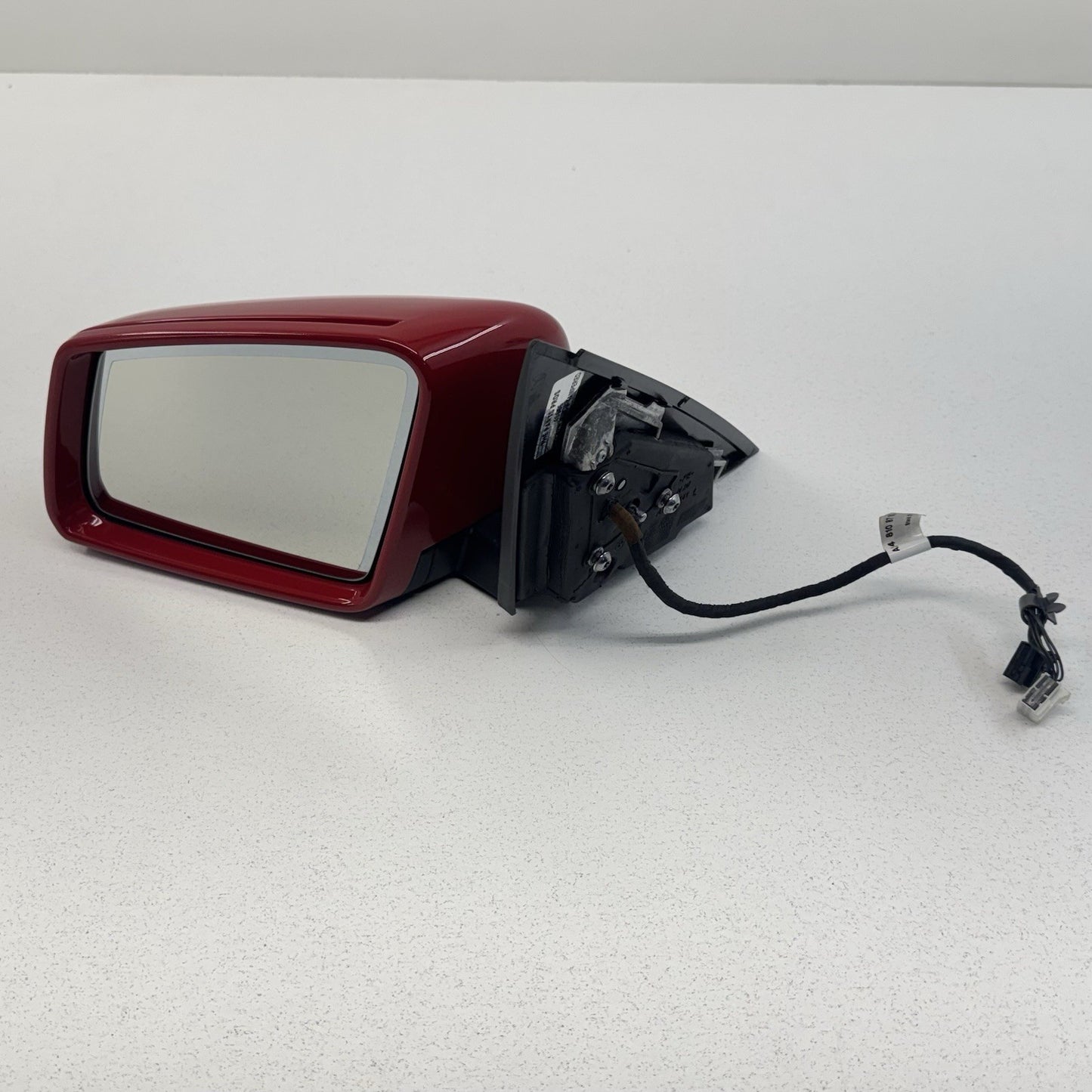 12-14 Mercedes W204 C250 Driver Left Door Mirror Side View Mars Red OEM