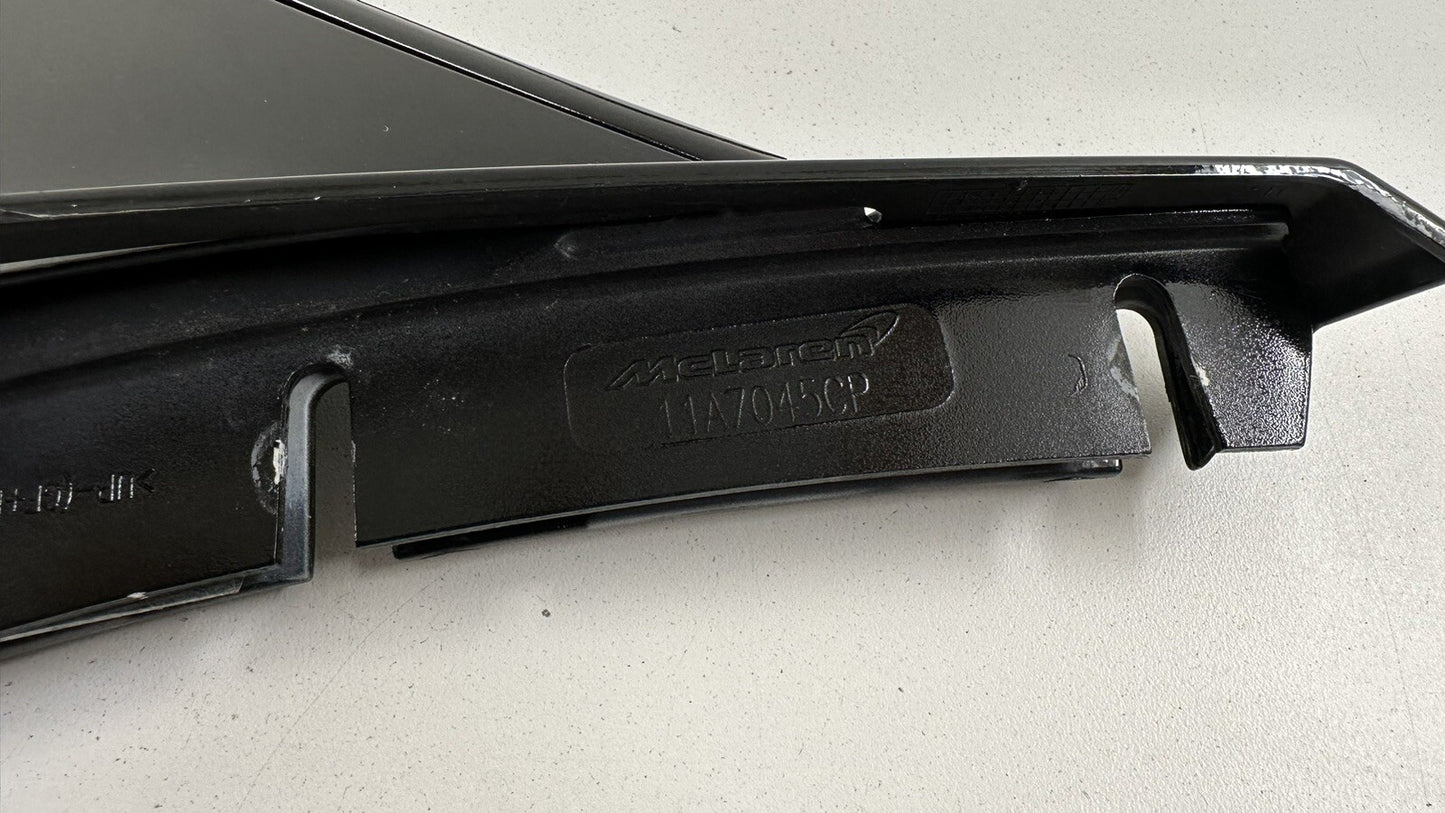 15-17 MCLAREN 650S SPIDER DRIVER LEFT REAR FENDER BLADE PANEL WITH AIR VENT OEM