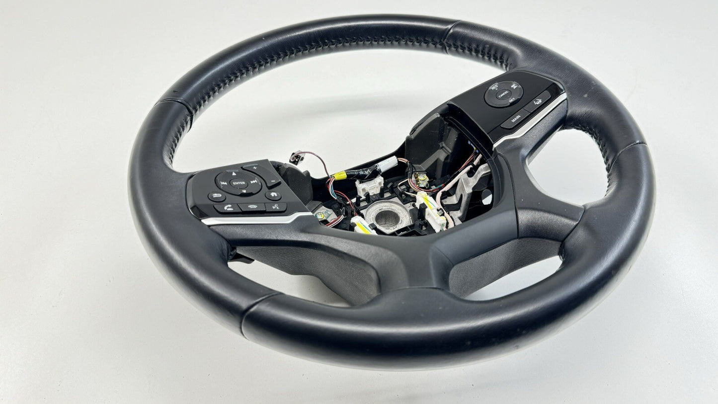 18-22 Honda Odyssey Driver Steering Wheel Leather Black 78500-THR-A41 OEM