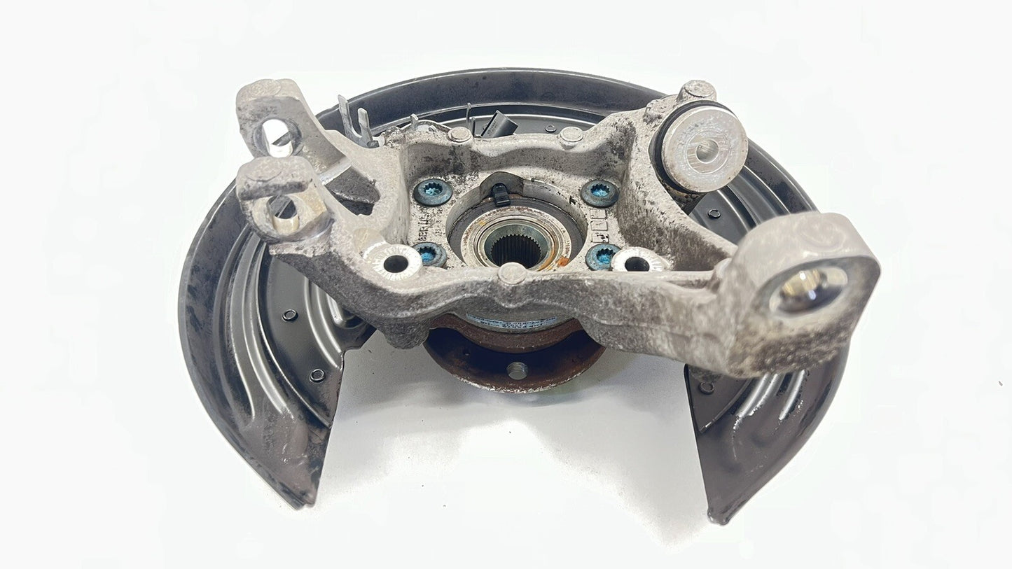 13-18 BENTLEY FLYING SPUR DRIVER LEFT REAR SPINDLE KNUCKLE HUB BEARING OEM