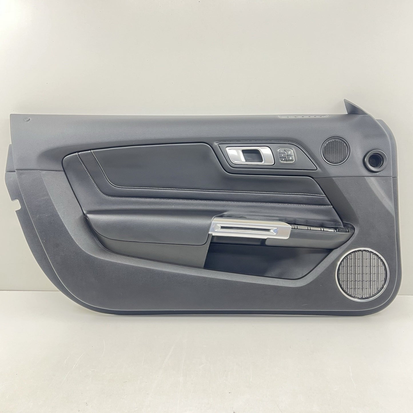 18-23 FORD MUSTANG GT DRIVER LEFT DOOR PANEL TRIM LEATHER JR3B-6323943 OEM