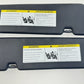 20-23 TOYOTA SUPRA LEFT RIGHT FRONT SUNVISOR SUN VISOR SHADE PAIR BLACK OEM