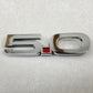 15-23 FORD MUSTANG GT LEFT OR RIGHT FENDER 5.0 EMBLEM BADGE LOGO PLATE OEM