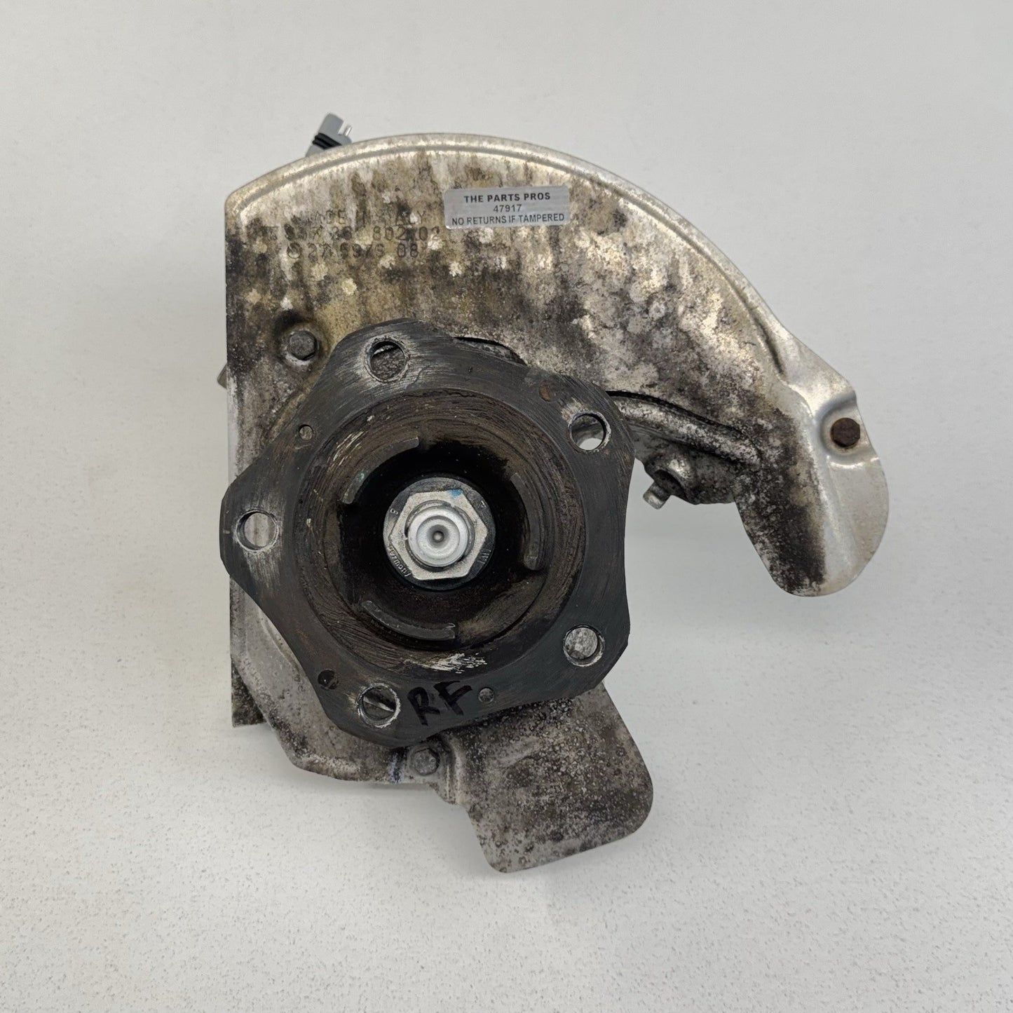 05-12 Porsche Boxster Cayman 987 Right Front Knuckle Hub W/ Control Arm Set OEM