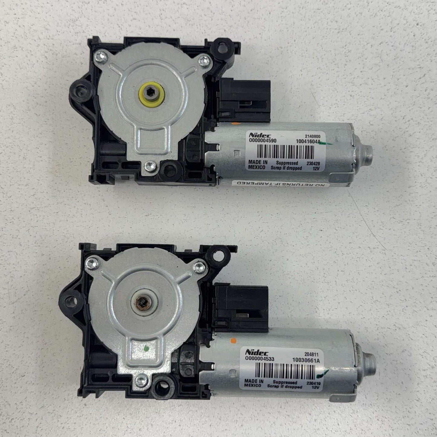 18-24 BMW G01 G02 X3 X4 Panoramic Sunroof Sun Roof Glass Motor Pair OEM
