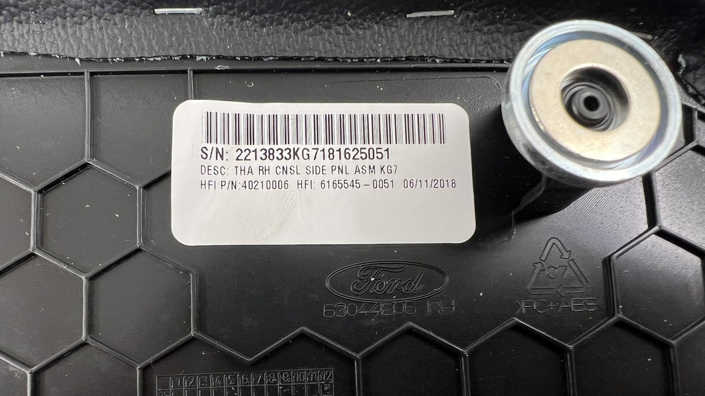18-23 FORD MUSTANG GT BULLITT CENTER CONSOLE SURROUND COVER PANEL W/ TRIM OEM