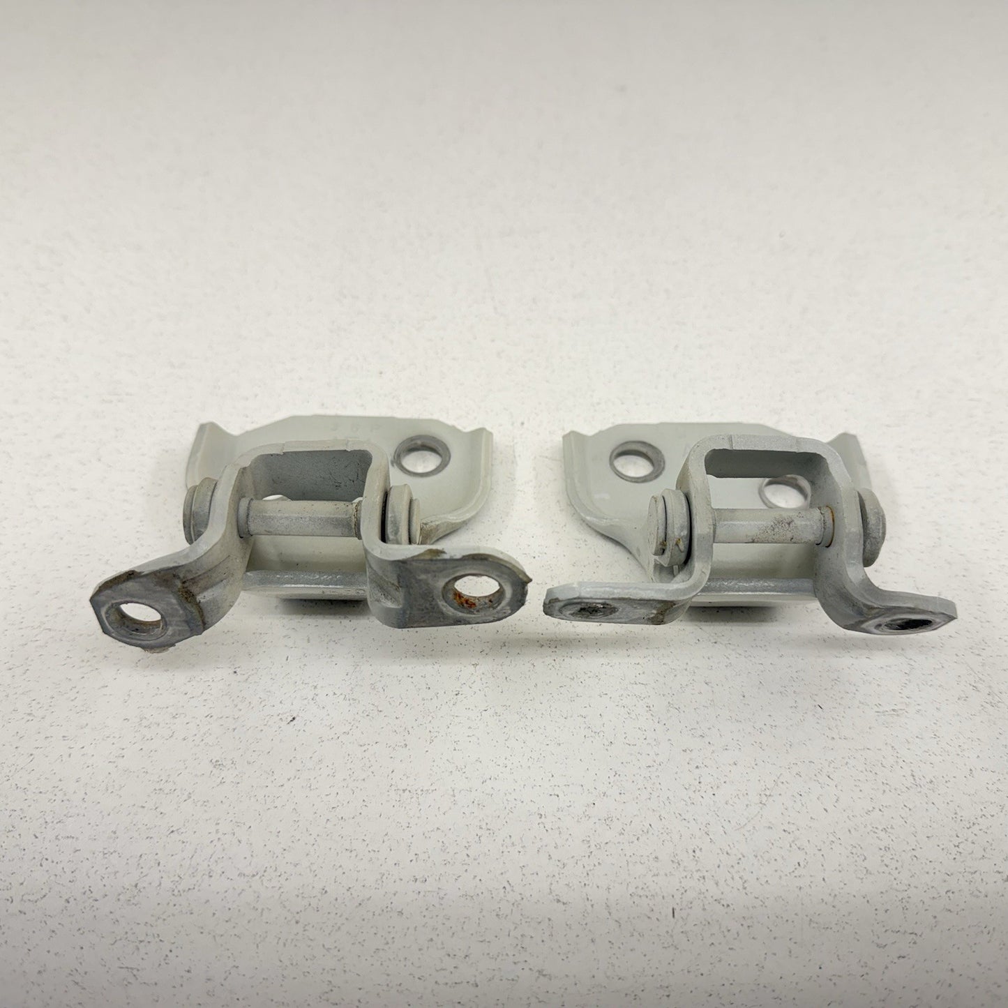 13-20 Subaru BRZ 86 FR-S Driver Left Door Hinge Pair Upper & Lower W/ Bolts OEM