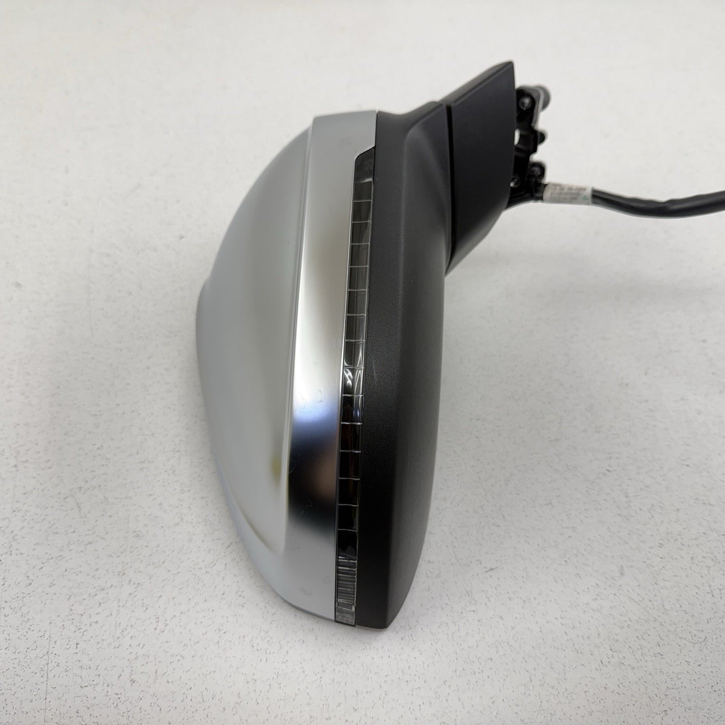 17-19 Audi S4 Passenger Right Door Mirror Side View Blind Spot Aluminum OEM