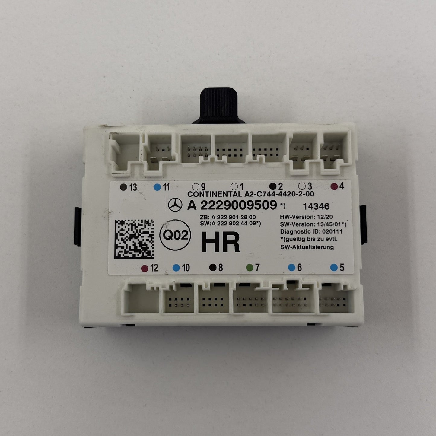 2014-2020 Mercedes-Benz S550 W222 Passenger Right Rear Door Control Module OEM
