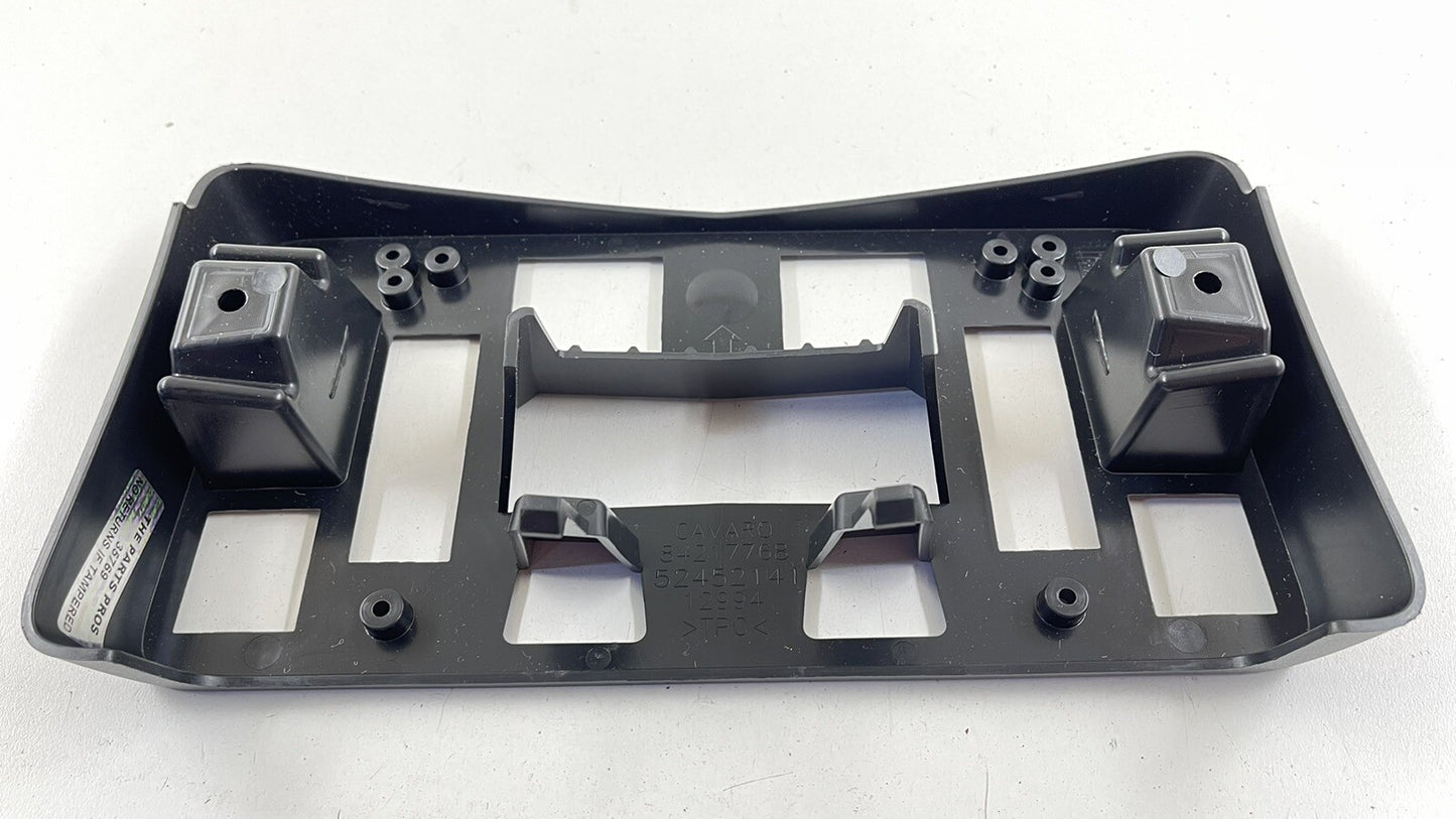 19-23 CHEVROLET CAMARO SS LICENSE PLATE BRACKET SUPPORT MOUNT 84217768 OEM