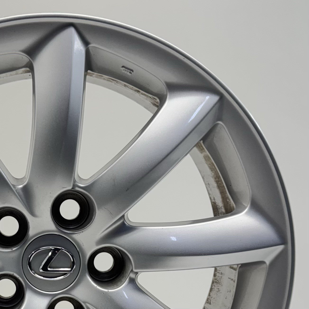 07-09 Lexus LS460 Wheel Rim 18x7.5 +32 Offset Silver 42611-50730 Factory OEM