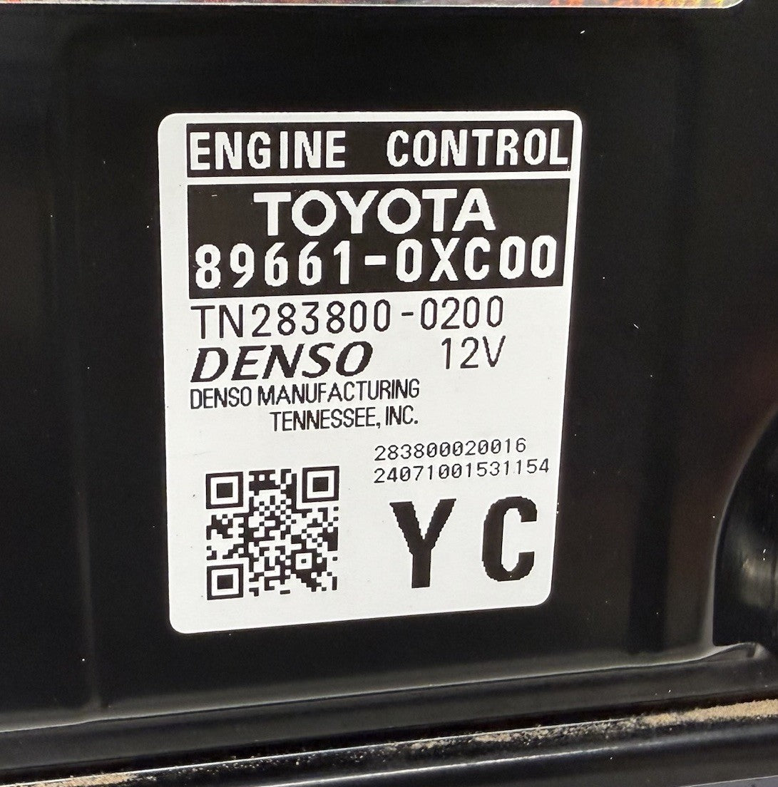 25-26 Toyota Camry XSE FWD 2.5L Automatic Motor Engine Control Module ECU OEM