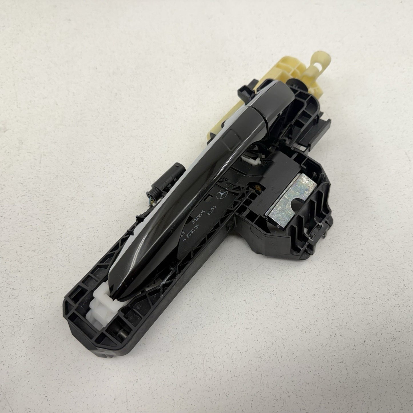 12-18 Mercedes W218 CLS550 Driver Left Rear Exterior Door Handle Black OEM