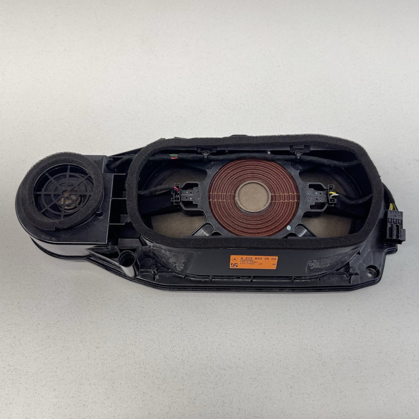10-13 Mercedes W212 E350 Logic 7 Speaker Tweeter Subwoofer Audio Sound Set OEM