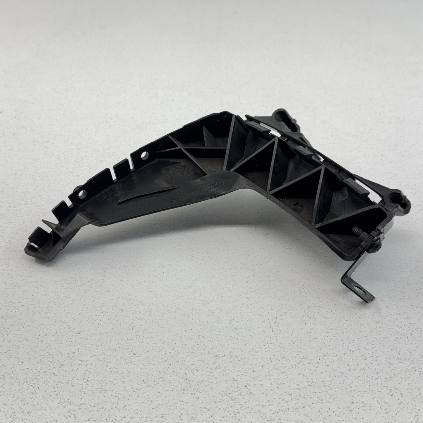 08-15 Audi TT Driver Left Rear Bumper Bracket Mount Pair OEM