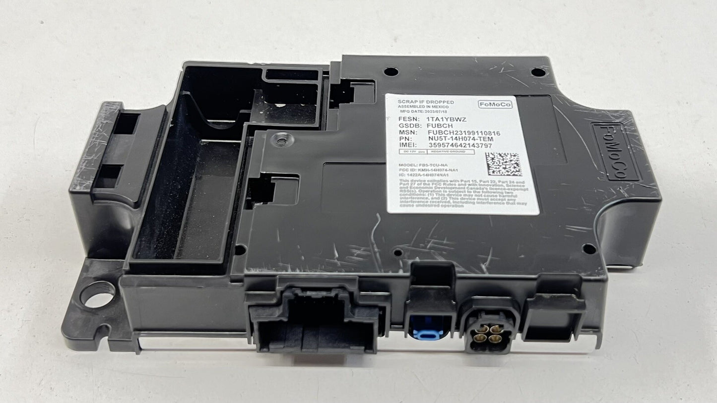 2024 FORD MUSTANG GT TELEMATICS COMMUNICATION CONTROL MODULE NU5T-14H074-TEM OEM