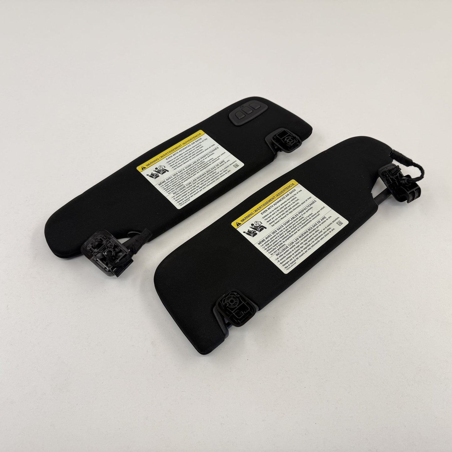 2015-2023 Ford Mustang GT Coupe Sunvisor Sun Visor Shade Pair Left &amp; Right OEM