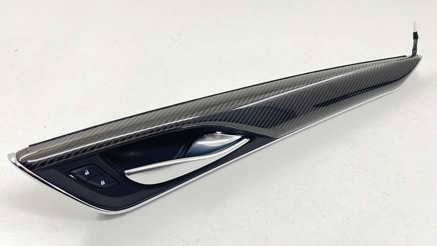 22-24 Cadillac CT5 V Blackwing Carbon Fiber Door Panel & Dash Trim Set OEM