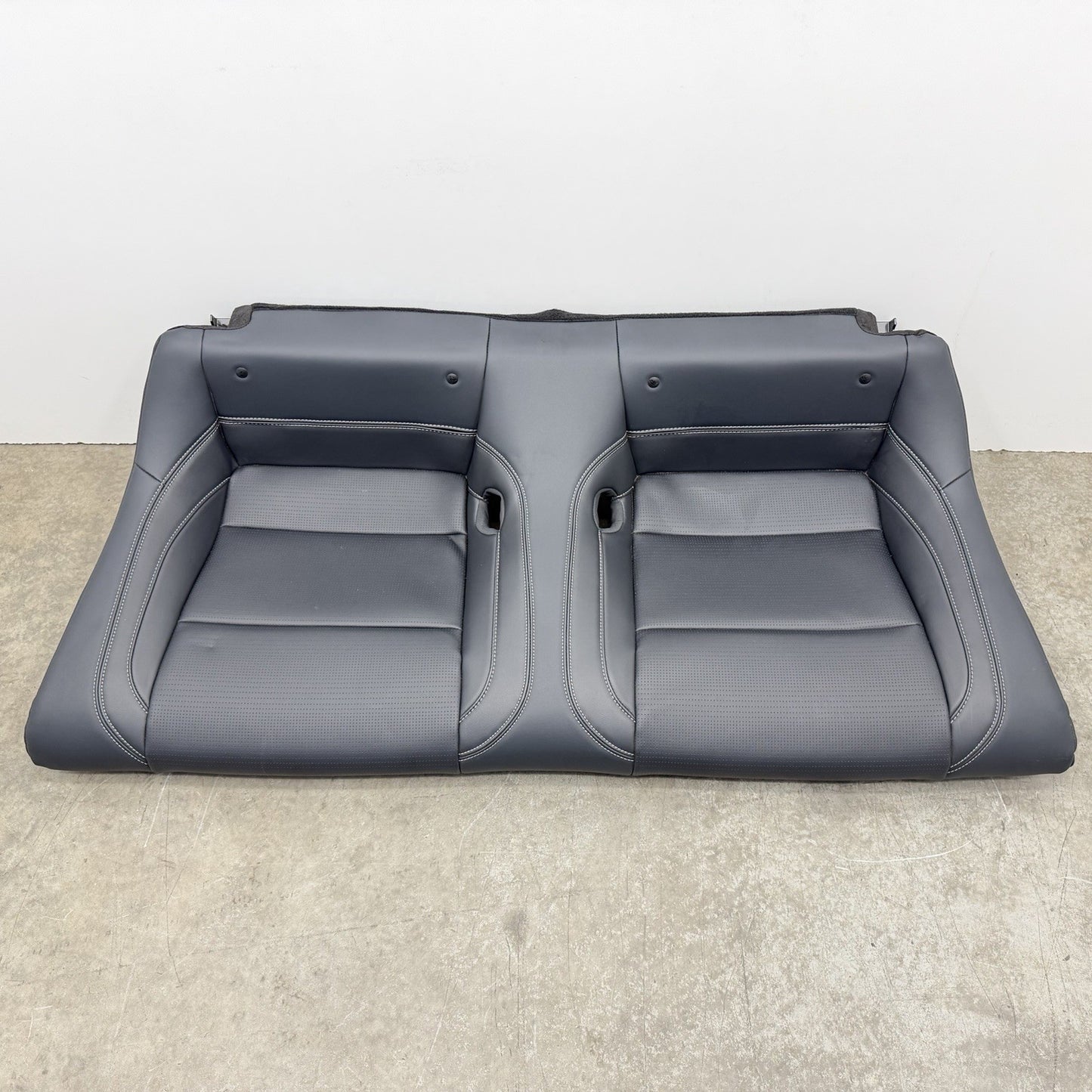 24-26 Ford Mustang Convertible Rear Seat Set Upper & Lower Cushion Leather OEM