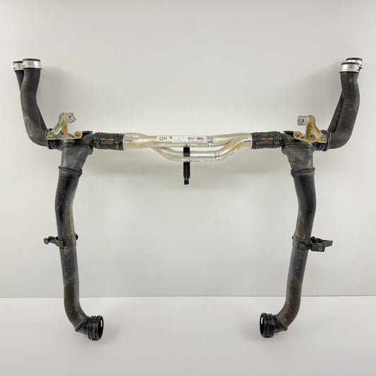 05-12 Porsche 911 997 Boxster Cayman 987 Radiator Crossover Coolant Pipe Set OEM