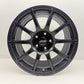 Apex SM-10 Wheel Rim 18" 18x11 +57 Offset 5x120.65 Bolt Pattern Satin Black
