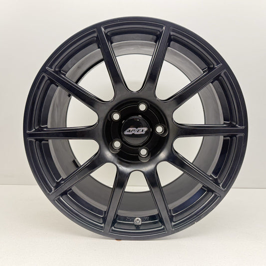 Apex SM-10 Wheel Rim 18" 18x11 +57 Offset 5x120.65 Bolt Pattern Satin Black