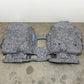20-25 Silverado 2500 3500 Crew Cab Interior Floor Body Carpet Pair Jet Black OEM