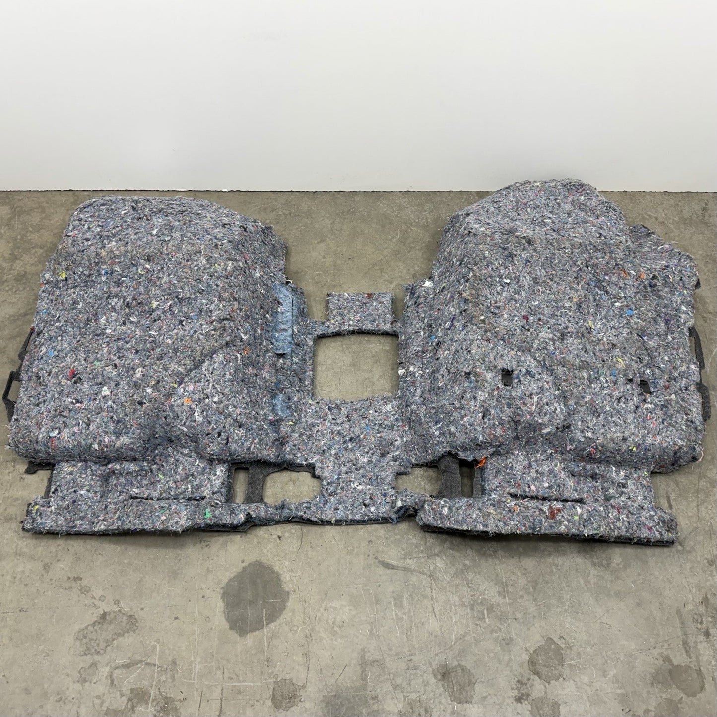 20-25 Silverado 2500 3500 Crew Cab Interior Floor Body Carpet Pair Jet Black OEM