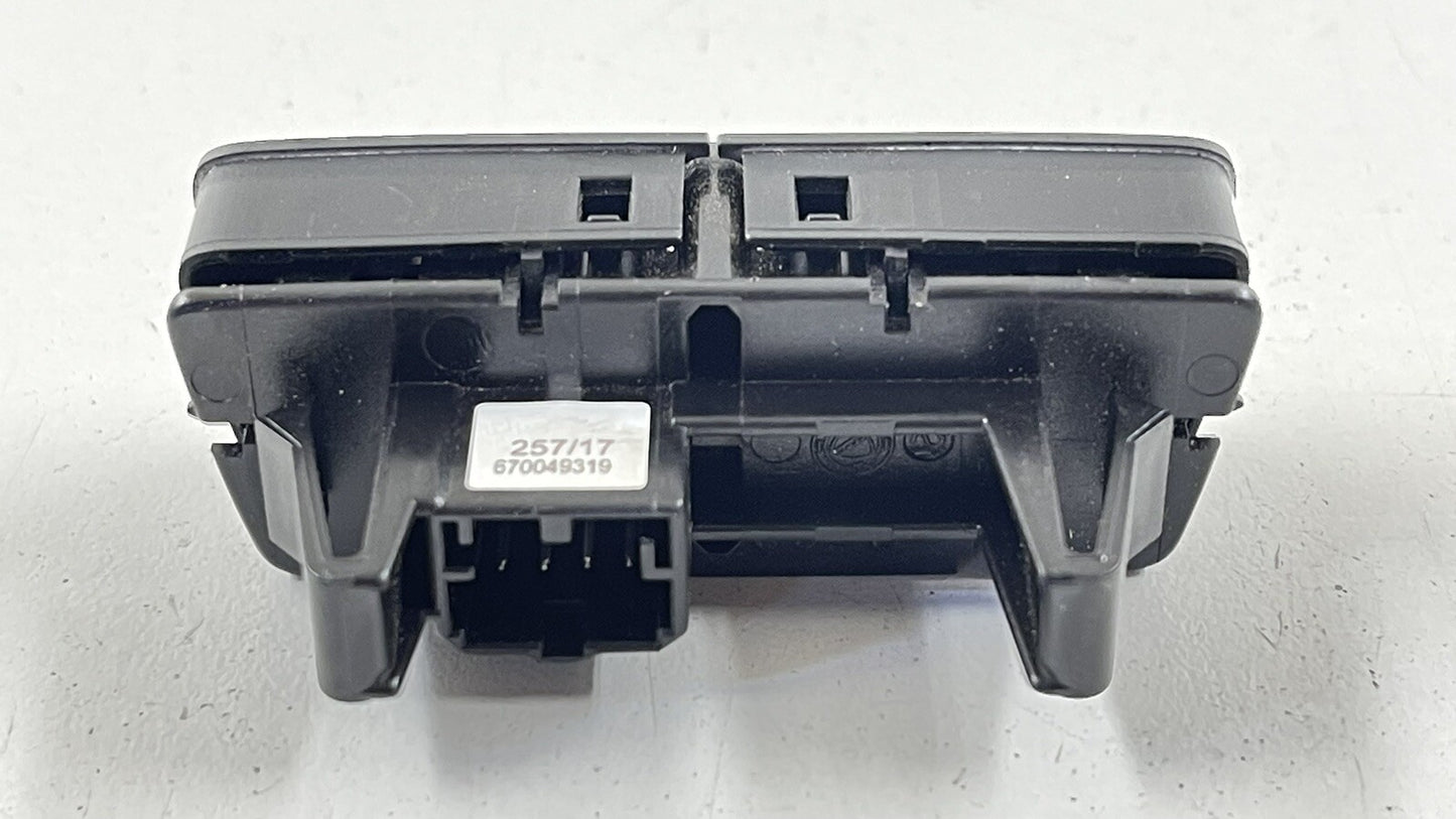 14-20 MASERATI QUATTROPORTE REAR TRUNK LOCK OPEN RELEASE BUTTON 670049319 OEM