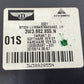 2014-2018 Bentley Flying Spur Driver Left Front Upper Seat Track Frame Rail OEM