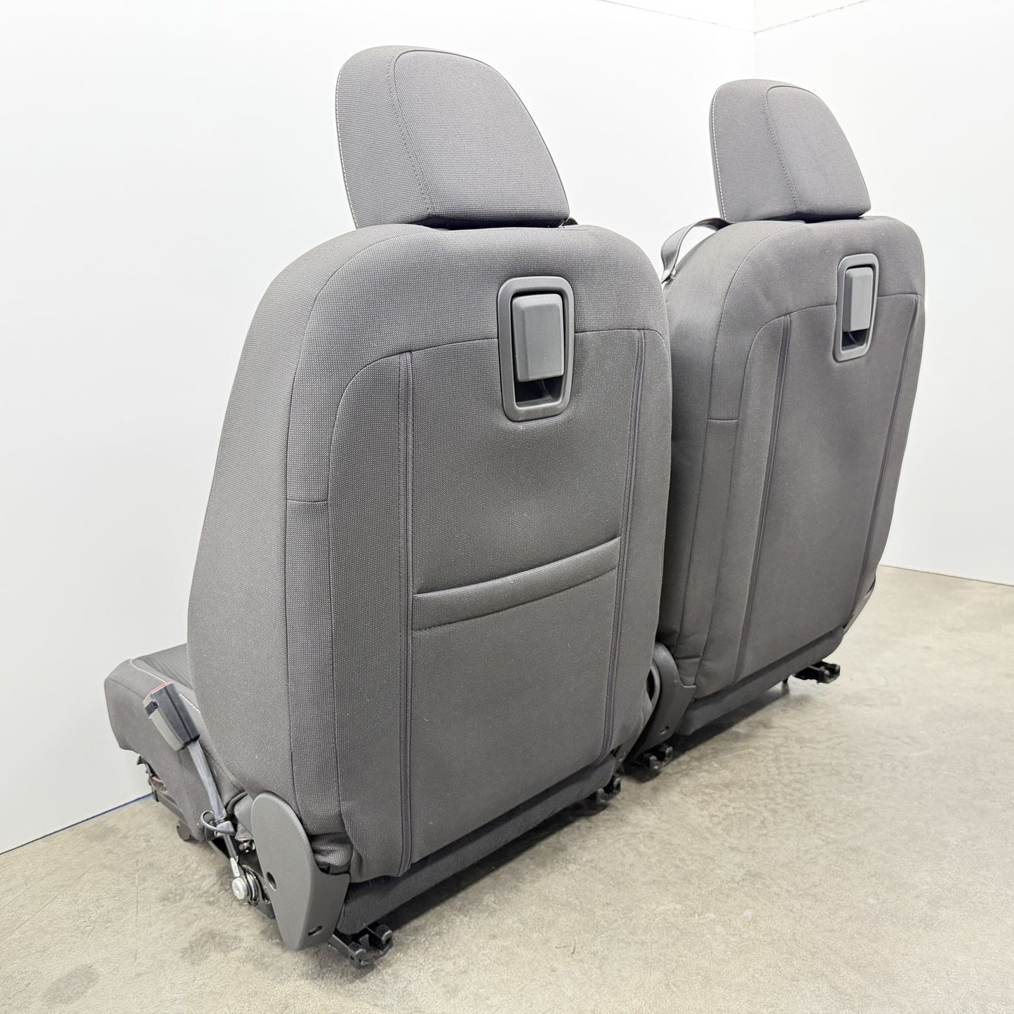 2010-2015 Chevrolet Camaro SS Coupe Black Cloth Seat Set Front &amp; Rear OEM *NOTE*