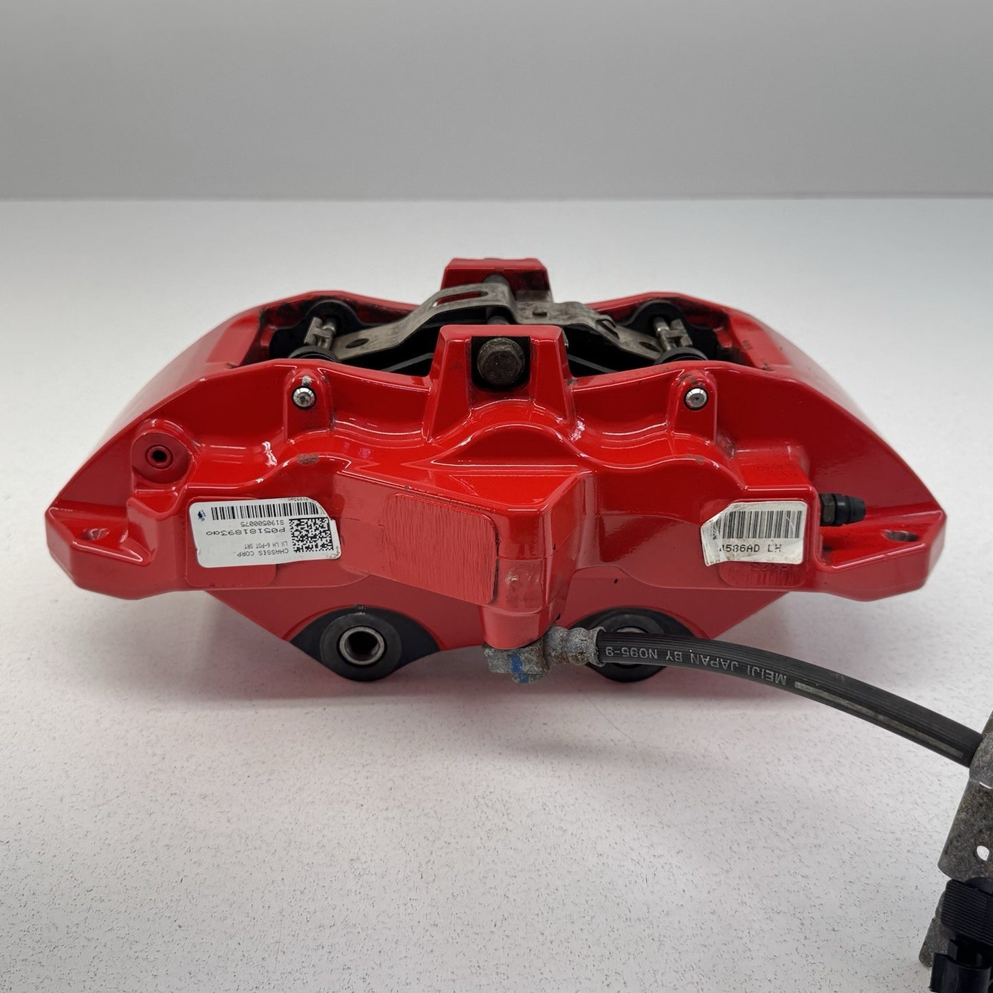 15-20 Dodge Charger SRT Hellcat Red Brembo Brake Caliper Set With Rotors OEM