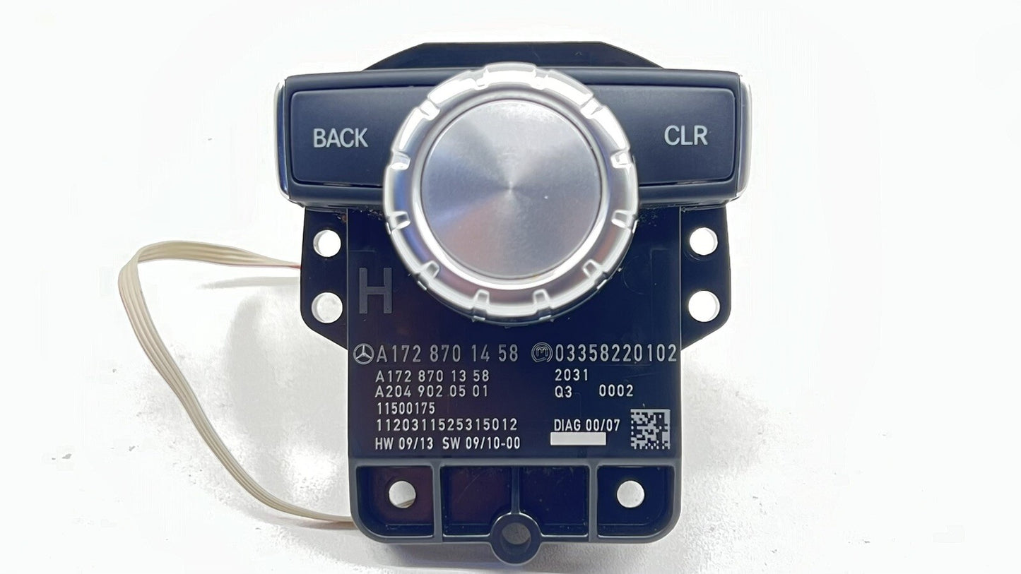 12-14 MERCEDES BENZ CLS550 MULTIFUNCTION RADIO NAVIGATION CONTROL SWITCH OEM