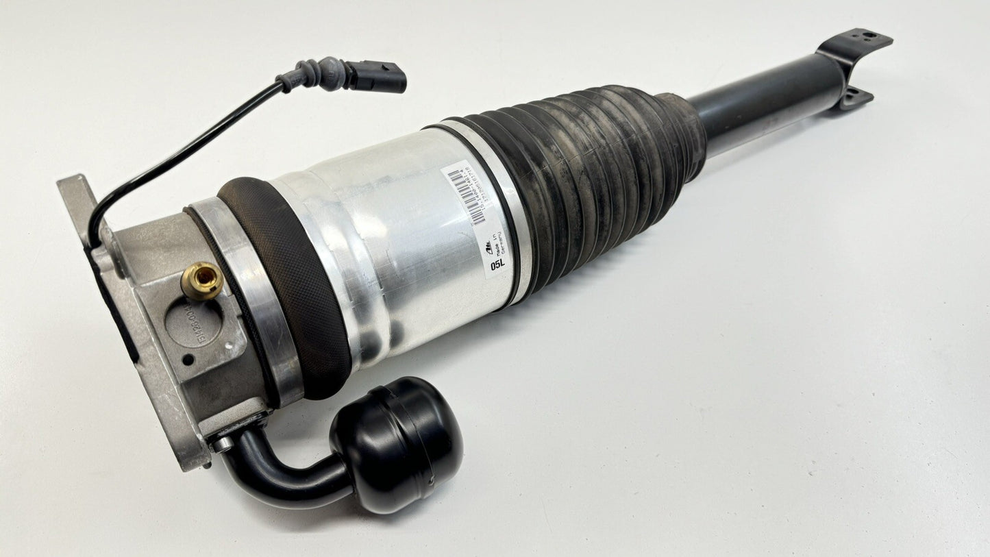 13-18 BENTLEY FLYING SPUR DRIVER LEFT REAR AIR SHOCK ABSORBER SUSPENSION OEM
