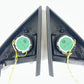 06-10 BMW M6 E63 E64 LEFT AND RIGHT DOOR PANEL CORNER TWEETER SPEAKER PAIR OEM