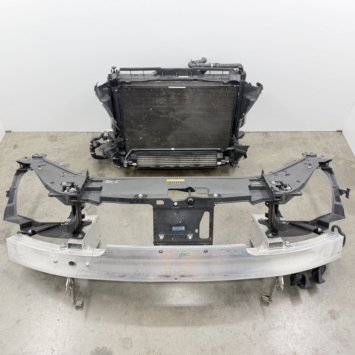2014-2020 Mercedes S550 W222 Radiator Support Cooling Pack Reinforcement Bar OEM