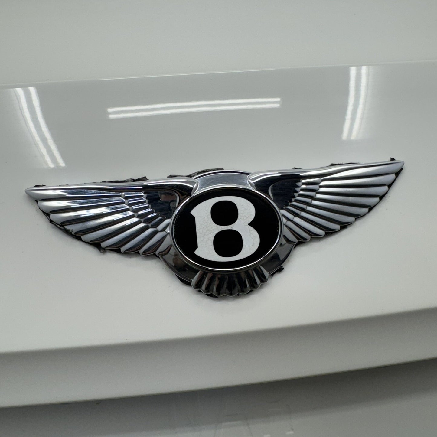 14-18 Bentley Flying Spur Trunk Lid Rear Deck Complete Glacier White OEM