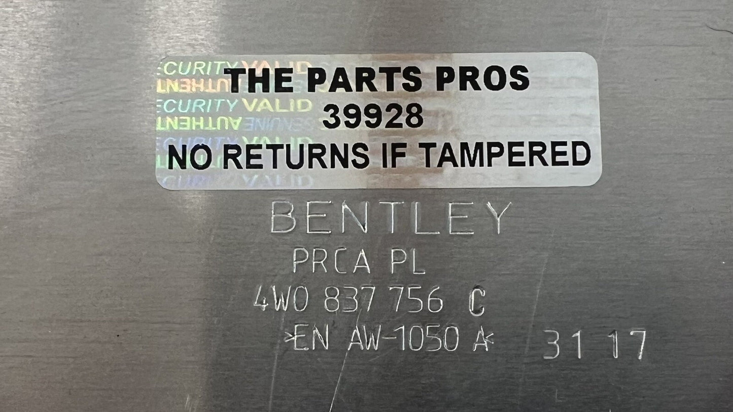 13-18 BENTLEY FLYING SPUR RIGHT FRONT DOOR WINDOW REGULATOR MOTOR CARRIER OEM